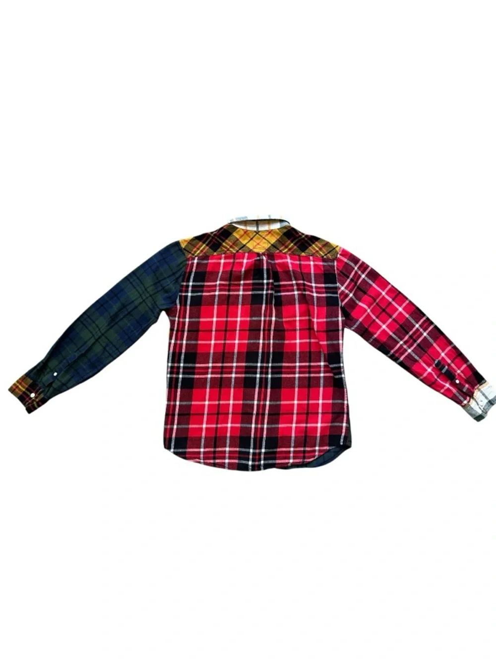 Levi’s Men’s Patchwork Plaid‎ Button-Down Shirt Size Medium